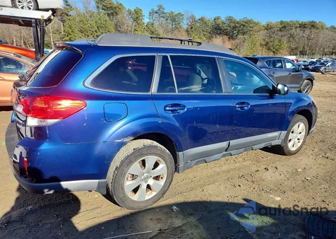 2011 Subaru Outback 2.5I Premium из США, поврежденный, VIN 4S4BRBGC4B3378247